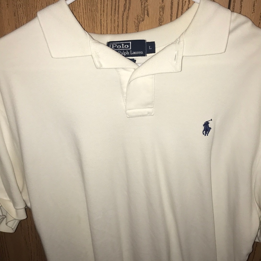 White Polo by Ralph Lauren